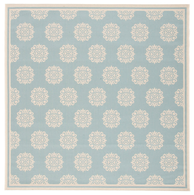 Safavieh Beach House Bhs181K Aqua/Cream Rugs.