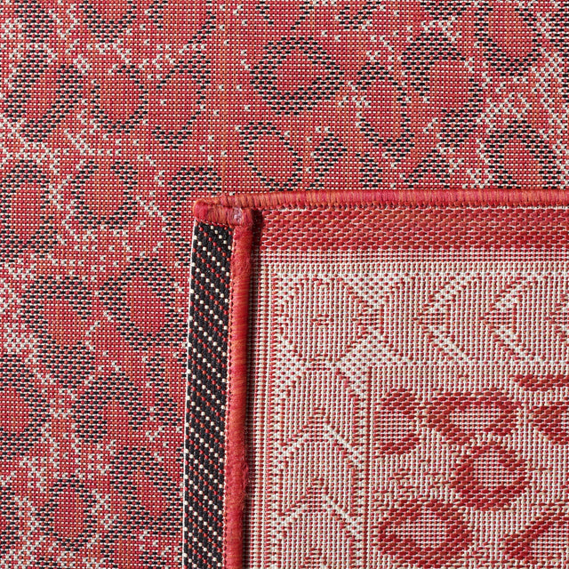 Safavieh Courtyard Cy6100-23812 Red/Beige Rugs.