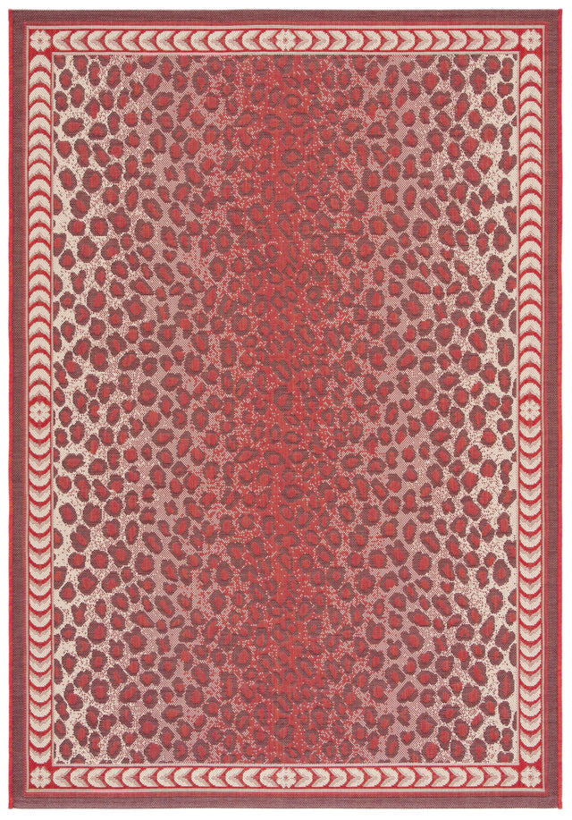Safavieh Courtyard Cy6100-23812 Red/Beige Rugs.
