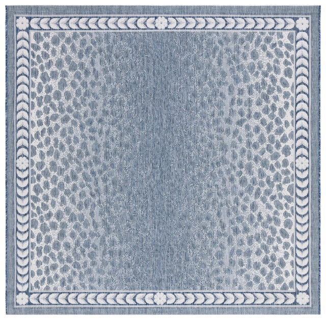 Safavieh Courtyard Cy8100 Blue/Ivory Rug.