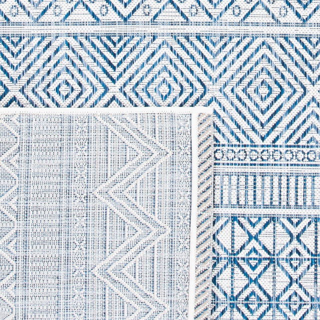 Safavieh Courtyard Cy8196-53412 Ivory/Navy Rugs.