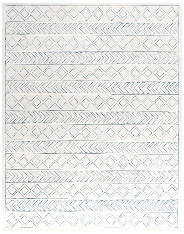 Safavieh Glamour Glm633A Ivory/Blue Rugs.