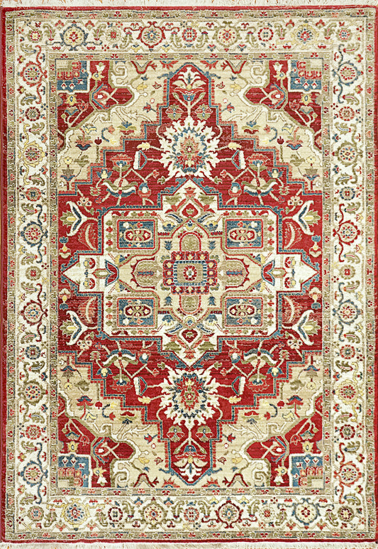 Dynamic Rugs Juno 6882 Ivory/Red Area Rug
