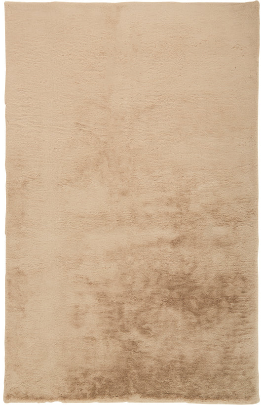 Feizy Luxe Velour 4506F Beige Area Rug