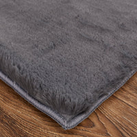 Feizy Luxe Velour 4506F Black Area Rug