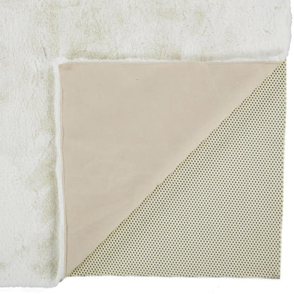 Feizy Luxe Velour 4506F White Area Rug