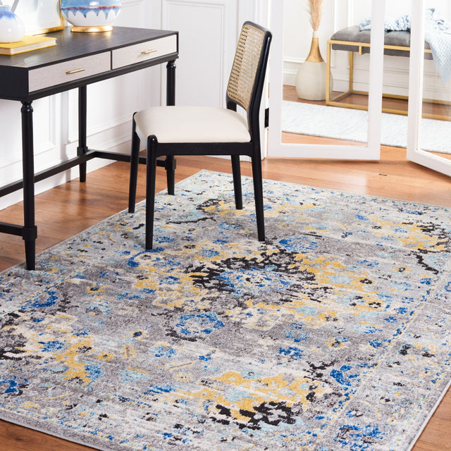Safavieh Madison Mad154D Grey/Gold Rug.