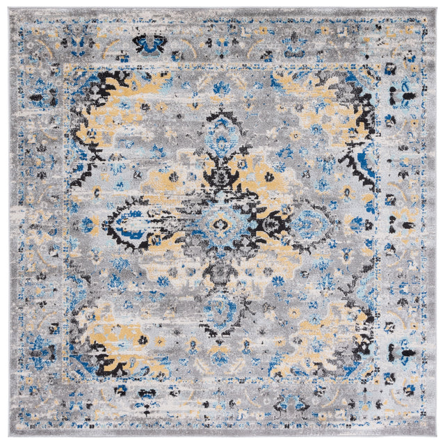 Safavieh Madison Mad154D Grey/Gold Rug.