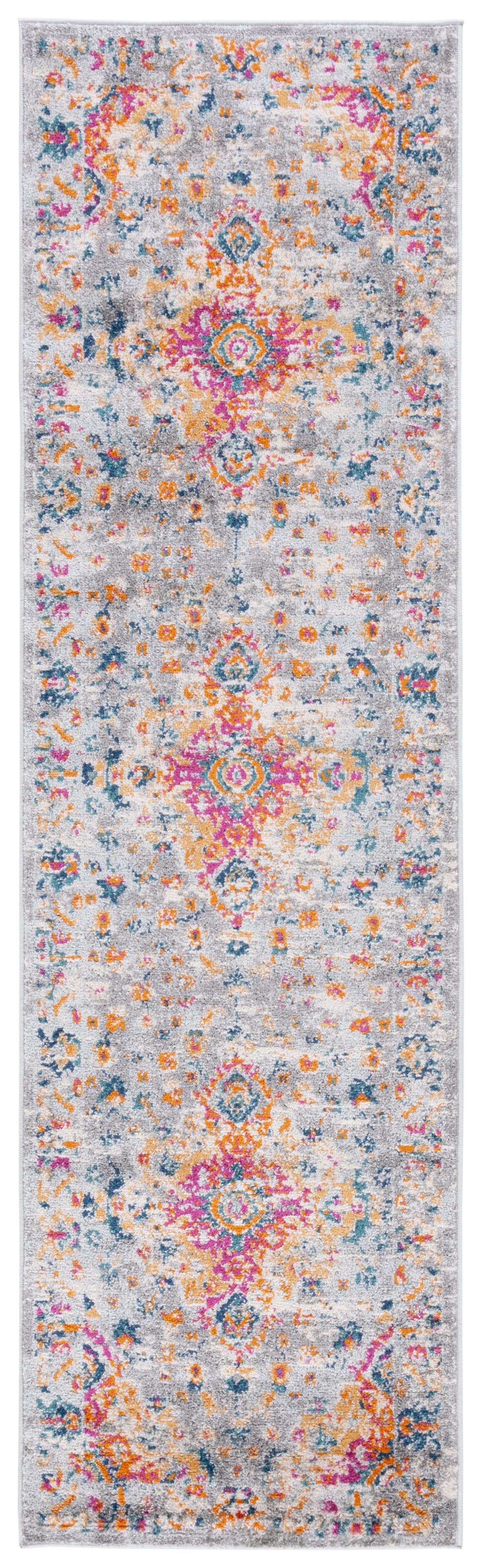 Safavieh Madison Mad154F Grey/Fuchsia Rug.