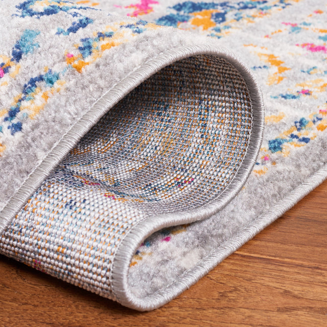 Safavieh Madison Mad154F Grey/Fuchsia Rug.