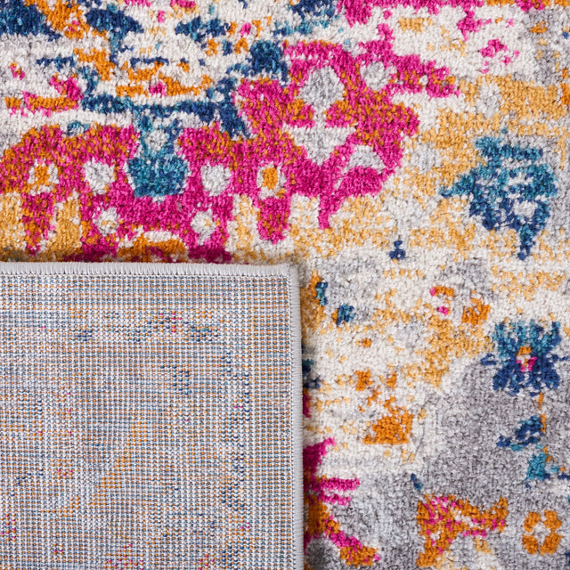 Safavieh Madison Mad154F Grey/Fuchsia Rug.