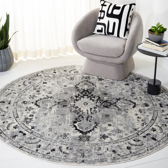 Safavieh Madison Mad154G Grey/Black Rug.