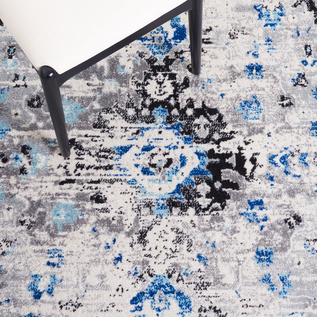 Safavieh Madison Mad154M Ivory/Blue Rug.