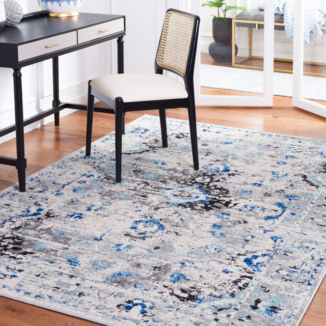 Safavieh Madison Mad154M Ivory/Blue Rug.