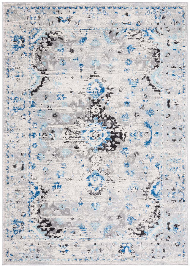 Safavieh Madison Mad154M Ivory/Blue Rug.
