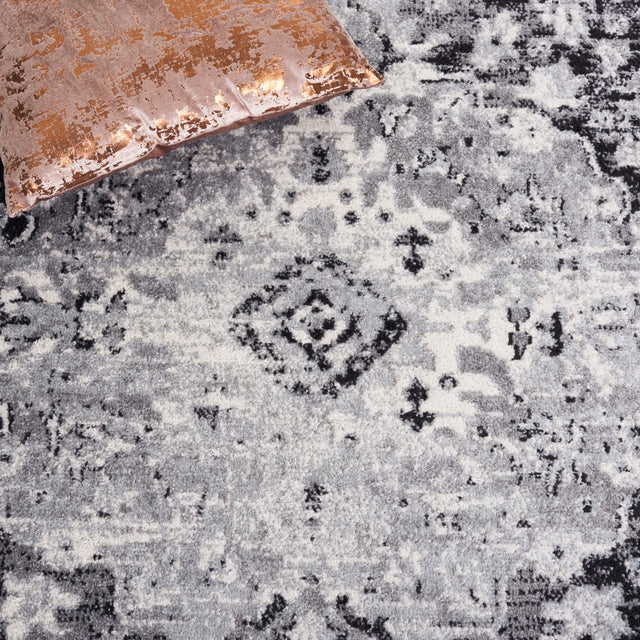 Safavieh Madison Mad154Z Black/Grey Rug.