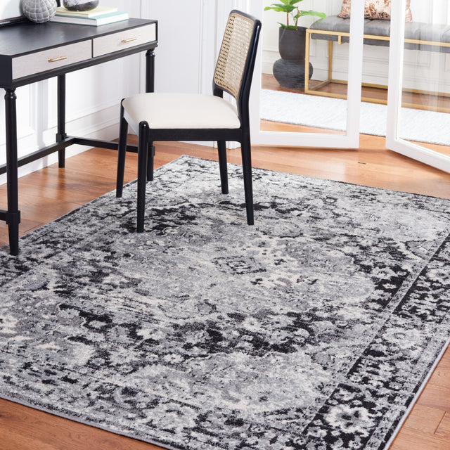 Safavieh Madison Mad154Z Black/Grey Rug.