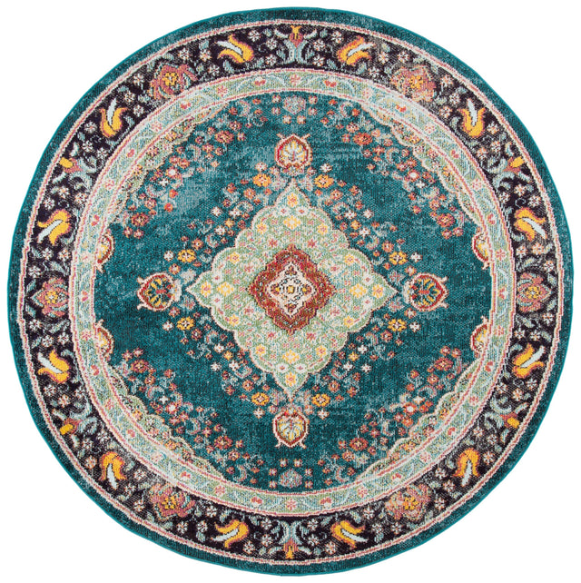 Safavieh Madison Mad252N Navy/Turquoise Rugs.