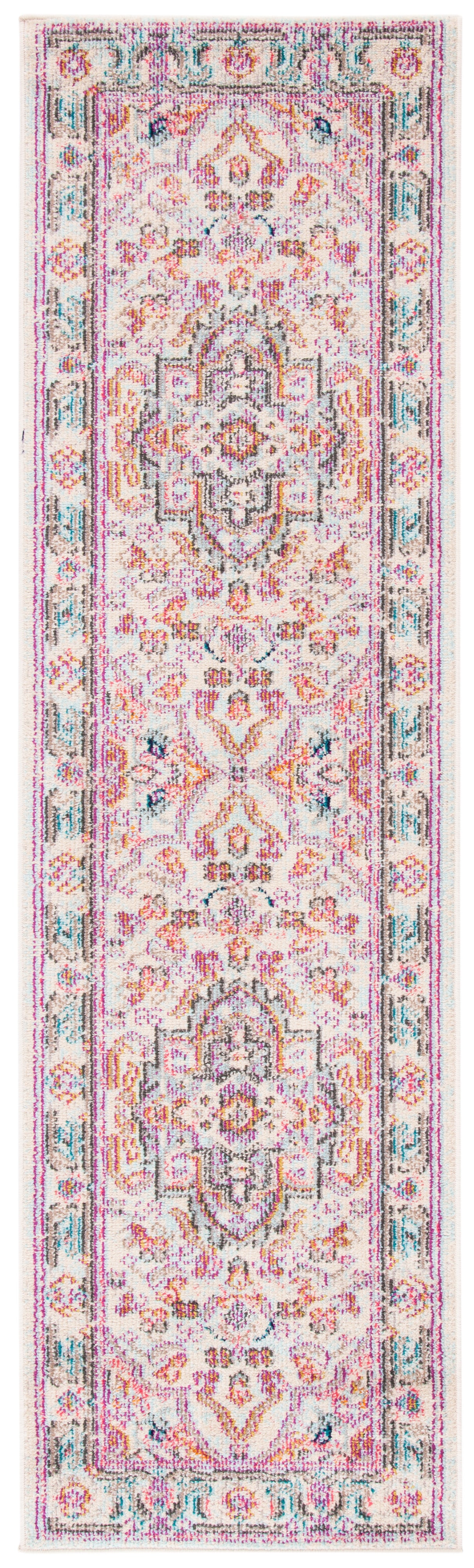 Safavieh Madison Mad259B Beige/Fuchsia Rug.