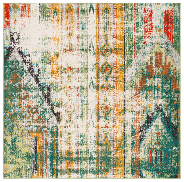 Safavieh Madison Mad422Y Green/Orange Rugs.