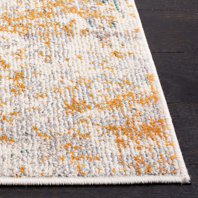 Safavieh Madison Mad453B Ivory/Orange Rug.