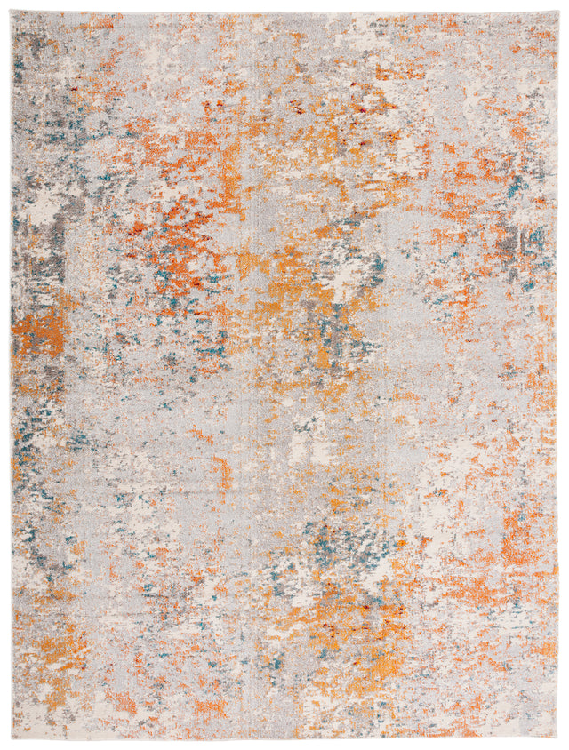 Safavieh Madison Mad453B Ivory/Orange Rug.