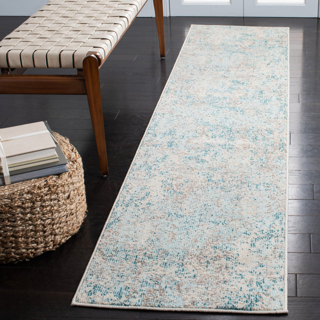 Safavieh Madison Mad453C Ivory/Teal Rug.