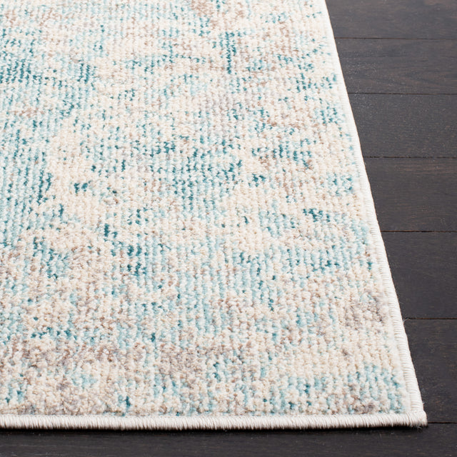 Safavieh Madison Mad453C Ivory/Teal Rug.