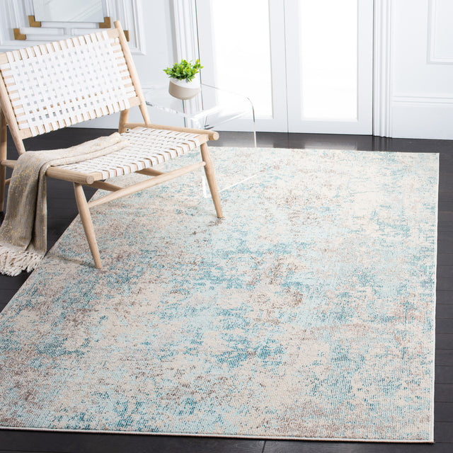 Safavieh Madison Mad453C Ivory/Teal Rug.