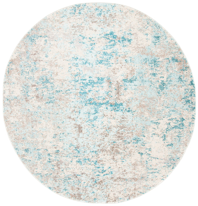 Safavieh Madison Mad453C Ivory/Teal Rug.