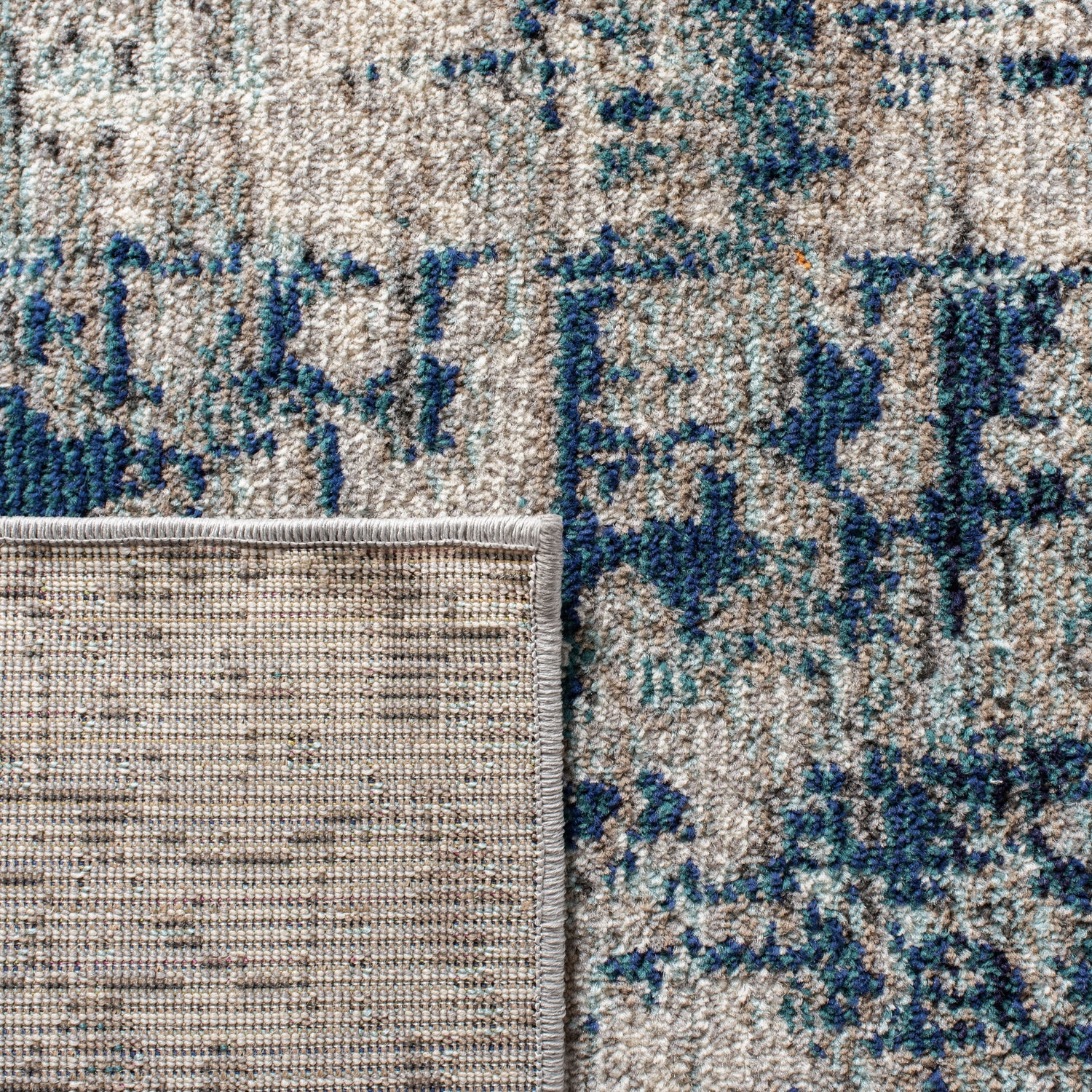 Safavieh Madison Mad460K Grey/Blue Rug.