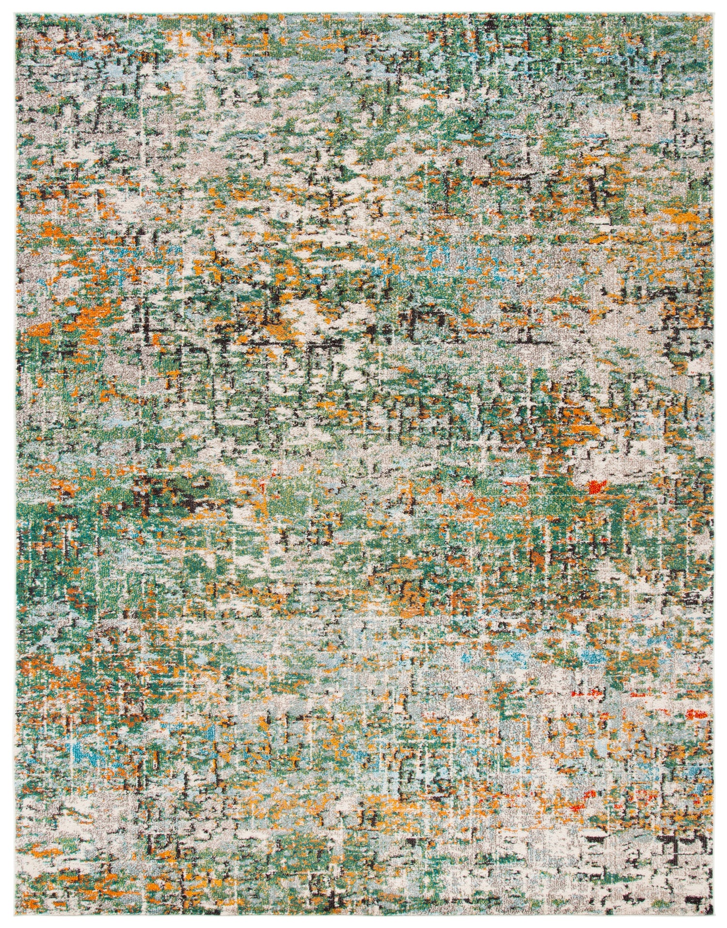 Safavieh Madison Mad460Y Green/Turquoise Rug.