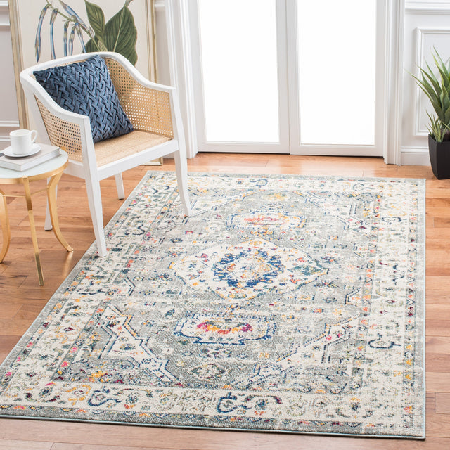 Safavieh Madison Mad468G Grey/Ivory Rug.