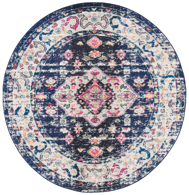 Safavieh Madison Mad468N Navy/Ivory Rug.