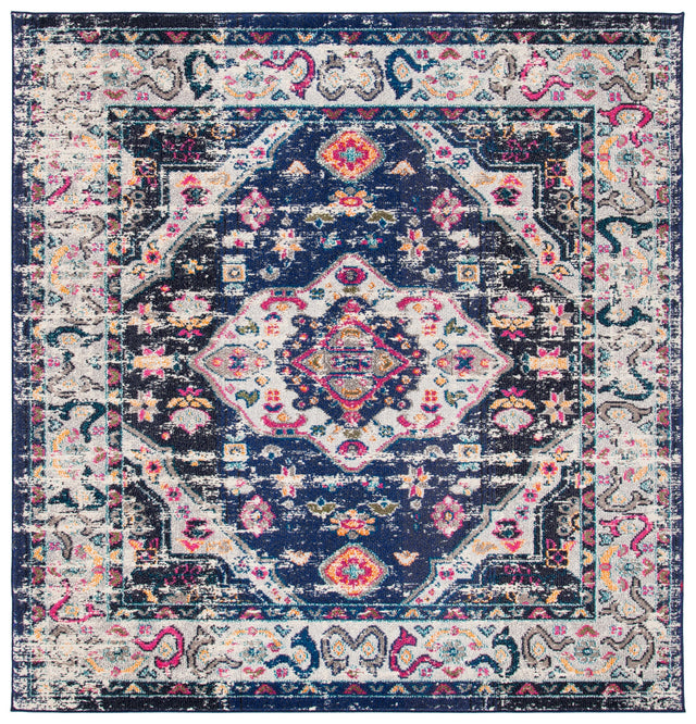 Safavieh Madison Mad468N Navy/Ivory Rug.