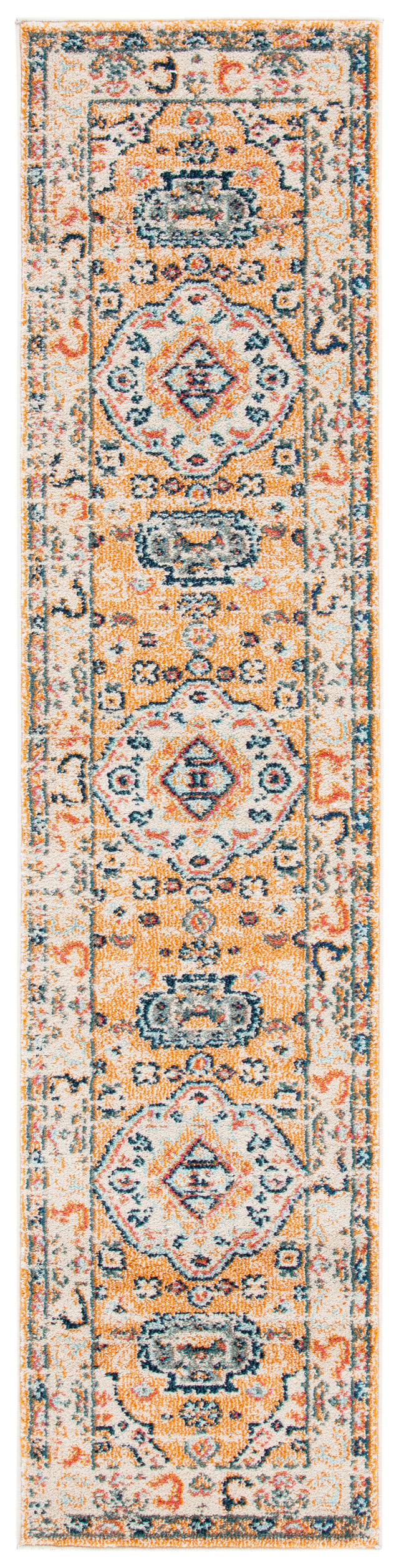Safavieh Madison Mad468P Orange/Ivory Rug.