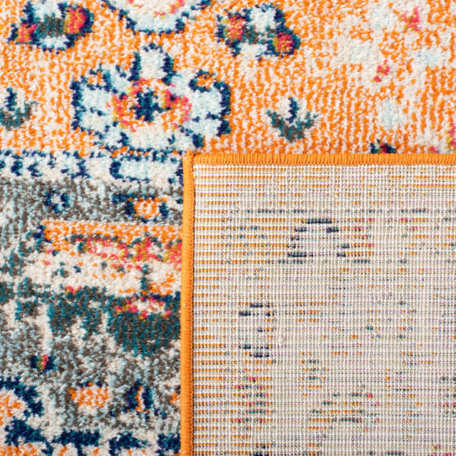 Safavieh Madison Mad468P Orange/Ivory Rug.