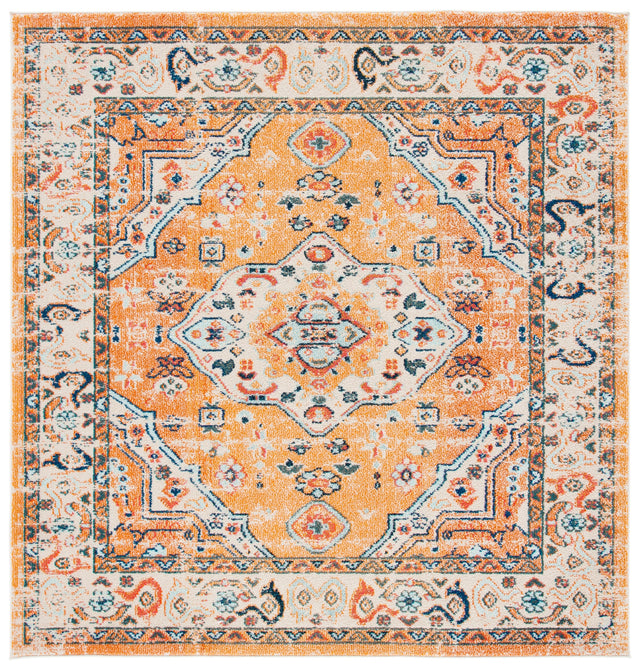 Safavieh Madison Mad468P Orange/Ivory Rug.