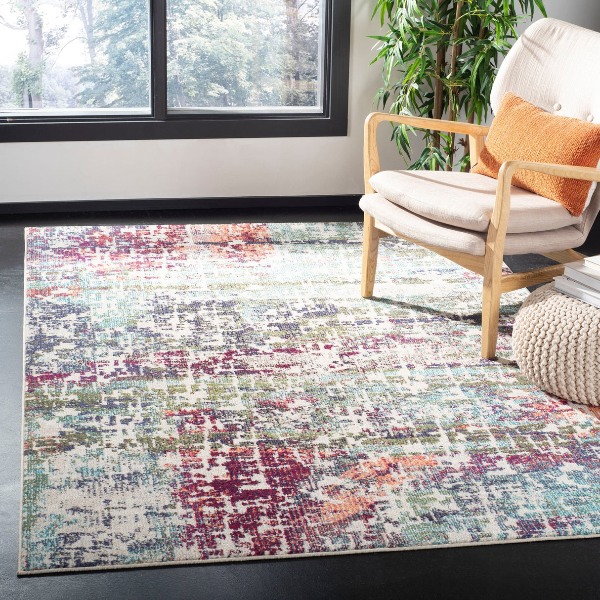 Safavieh Madison Mad469A Blue/Green Rug.
