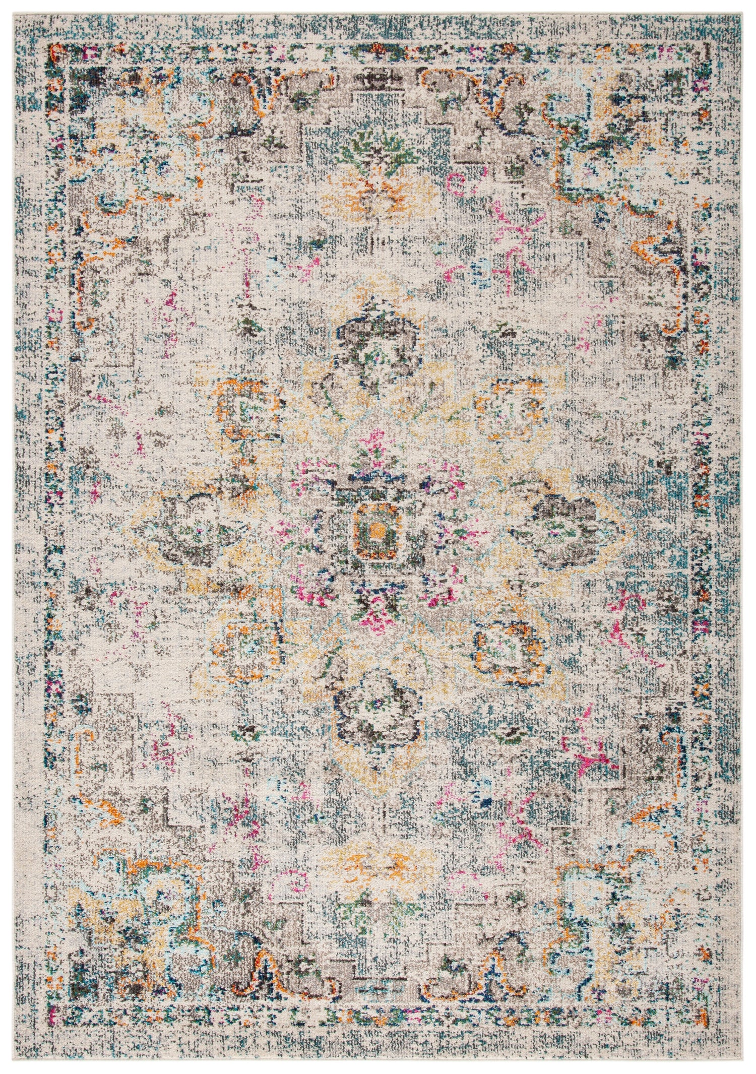 Safavieh Madison Mad473F Grey/Gold Rug.
