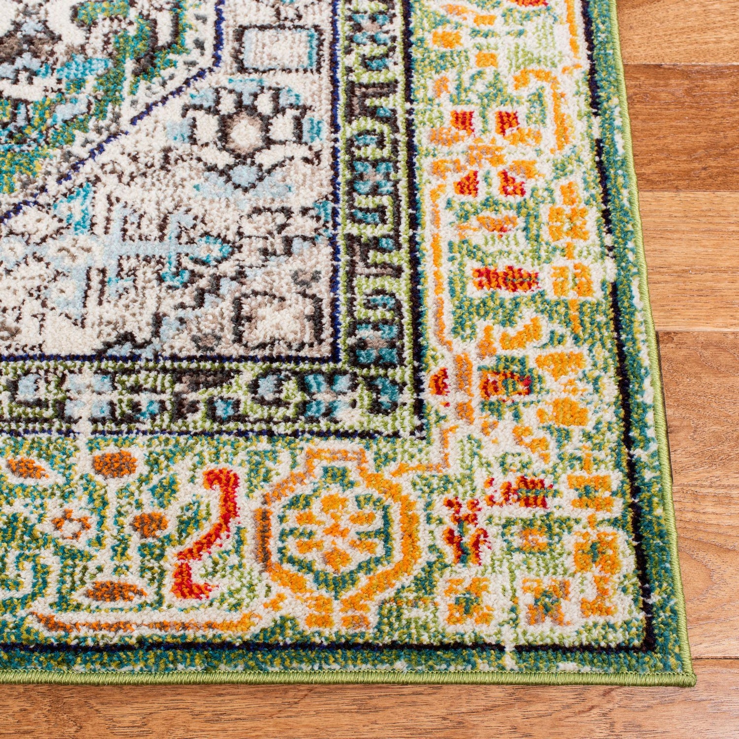 Safavieh Madison Mad474Y Green/Turquoise Rugs.