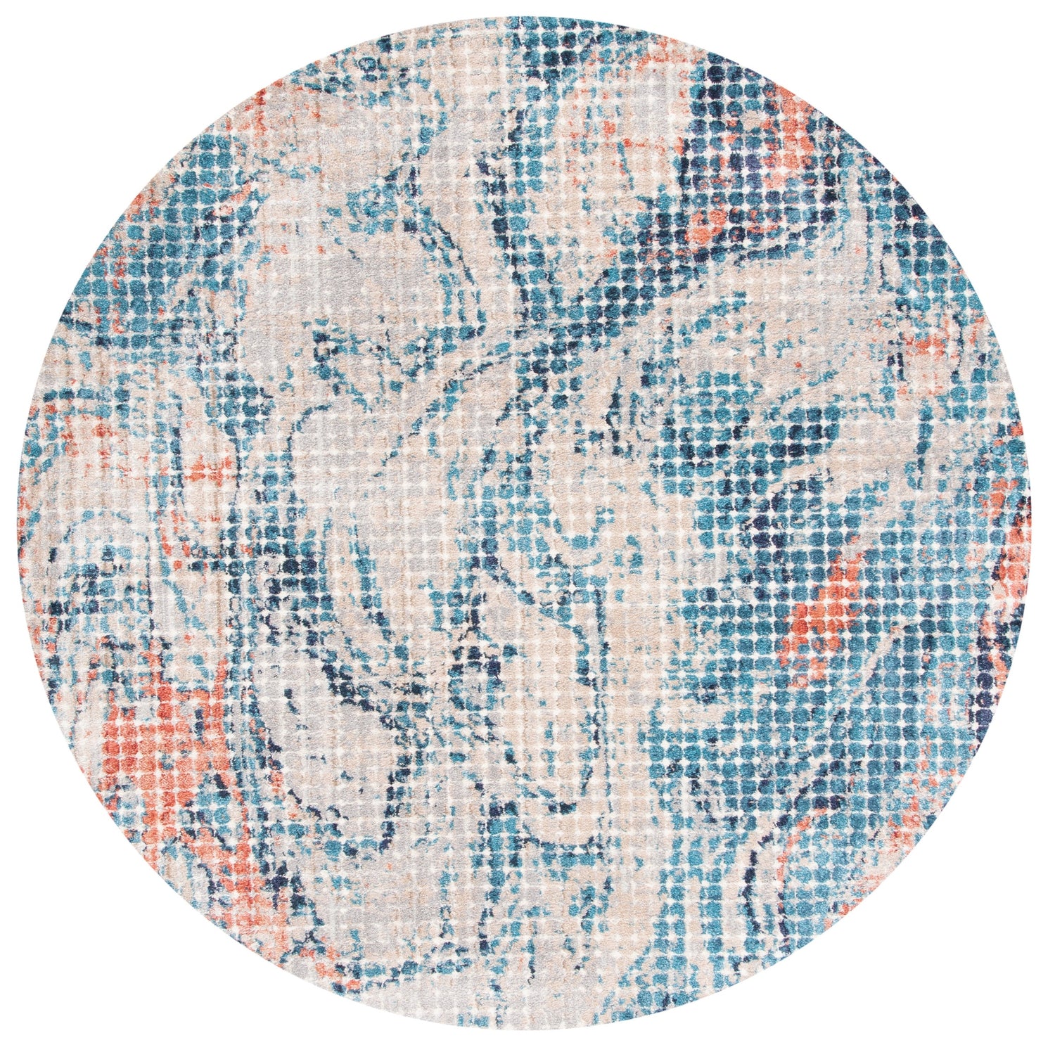 Safavieh Madison Mad492F Grey/Blue Rugs.