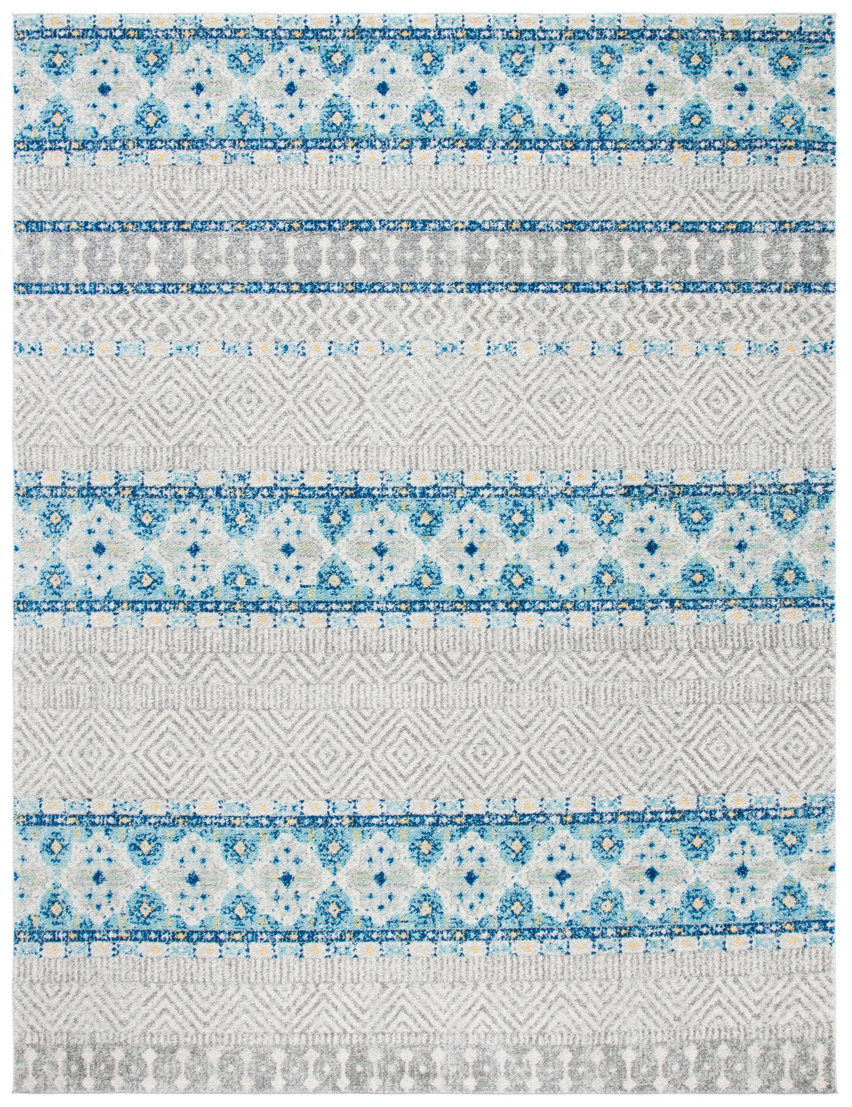 Safavieh Madison Mad797G Grey/Turquoise Rug.