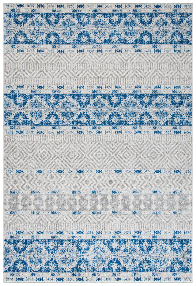 Safavieh Madison Mad797J Silver/Navy Rug.