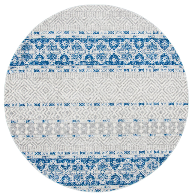 Safavieh Madison Mad797J Silver/Navy Rug.