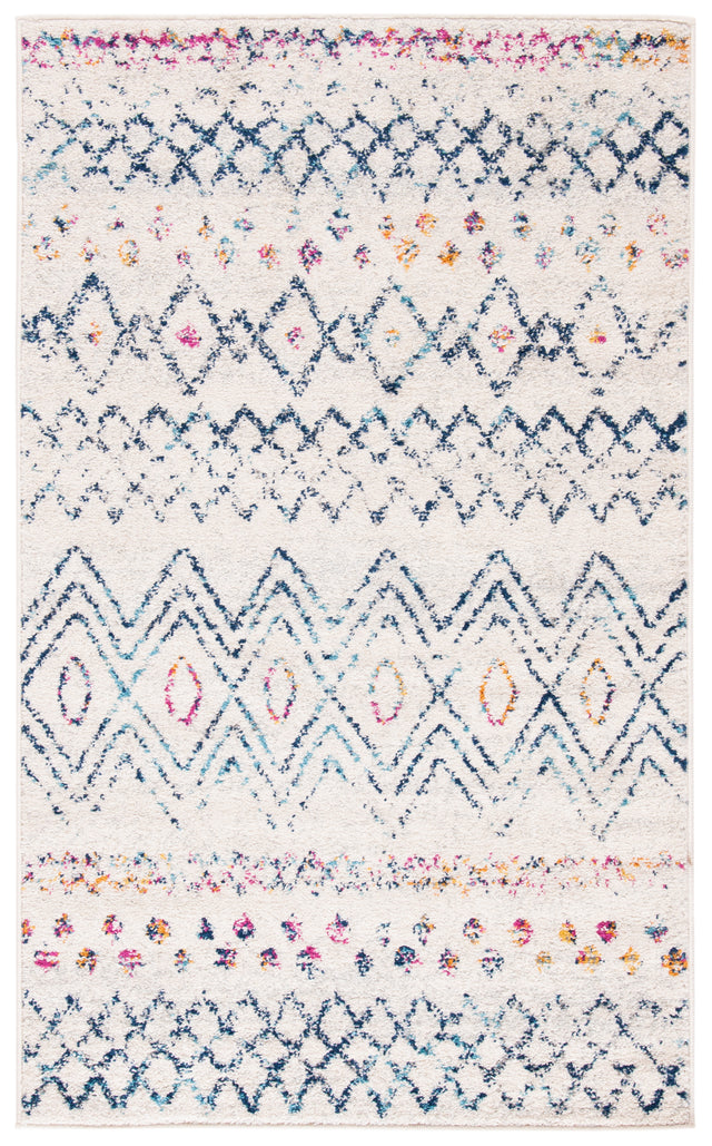 Safavieh Madison Mad798B Ivory/Dark Blue Rug.