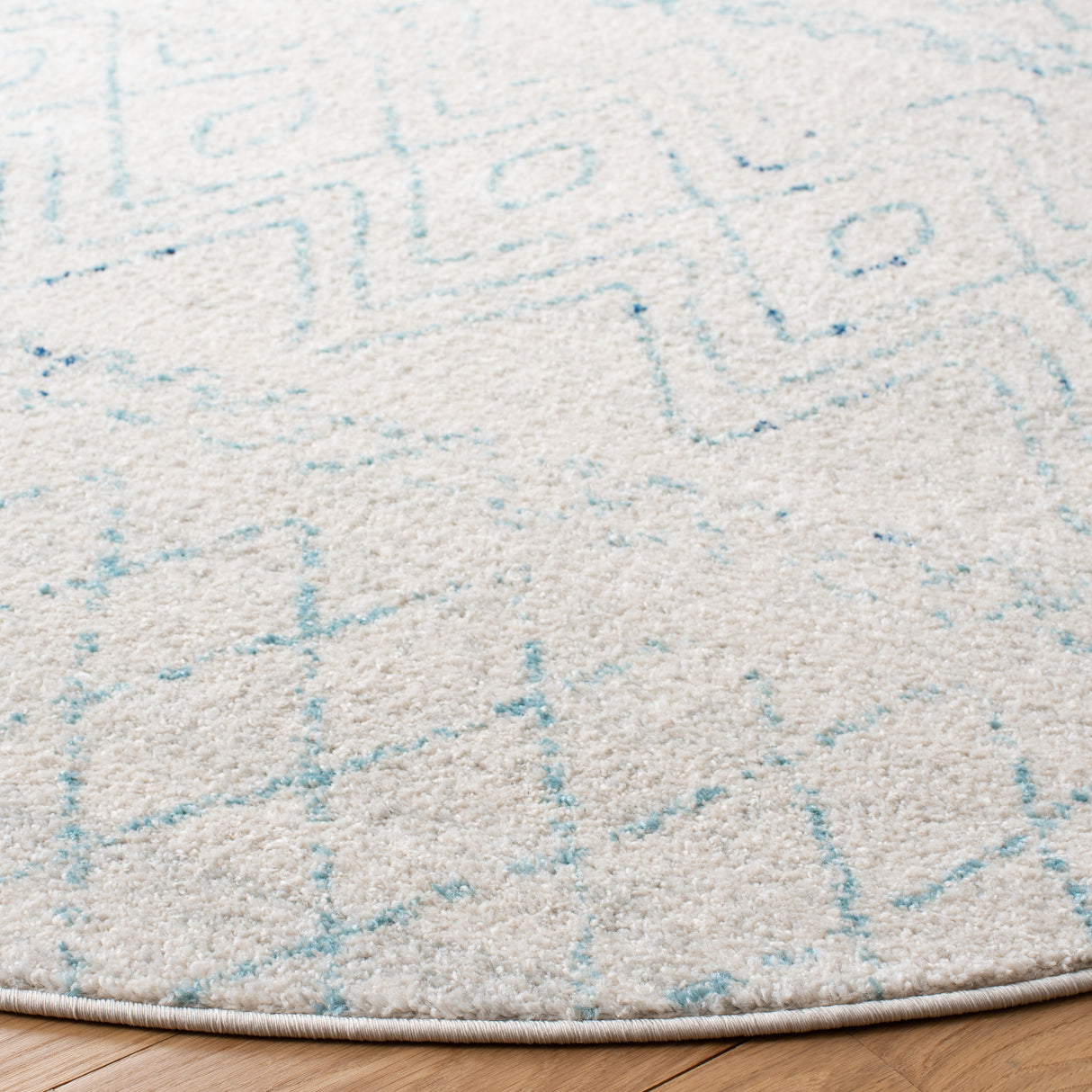 Safavieh Madison Mad798C Ivory/Aqua Rugs.