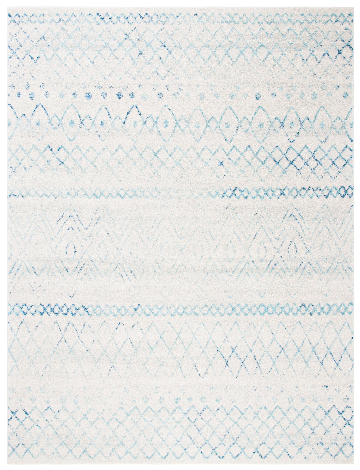 Safavieh Madison Mad798C Ivory/Aqua Rugs.