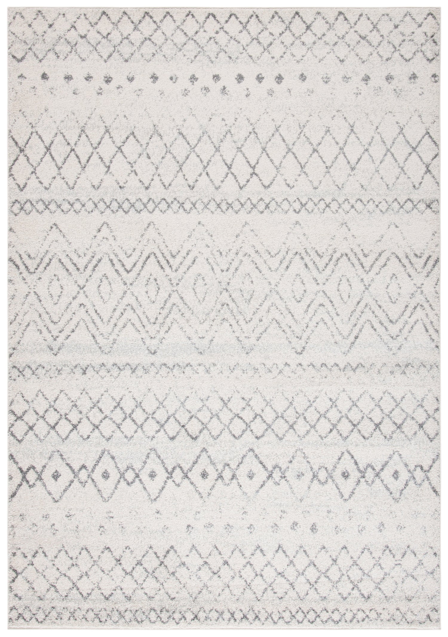 Safavieh Madison Mad798D Ivory/Charcoal Rug.