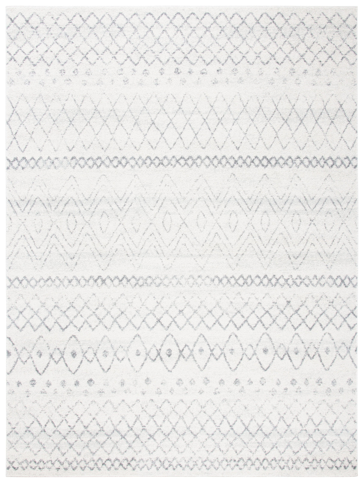 Safavieh Madison Mad798D Ivory/Charcoal Rug.